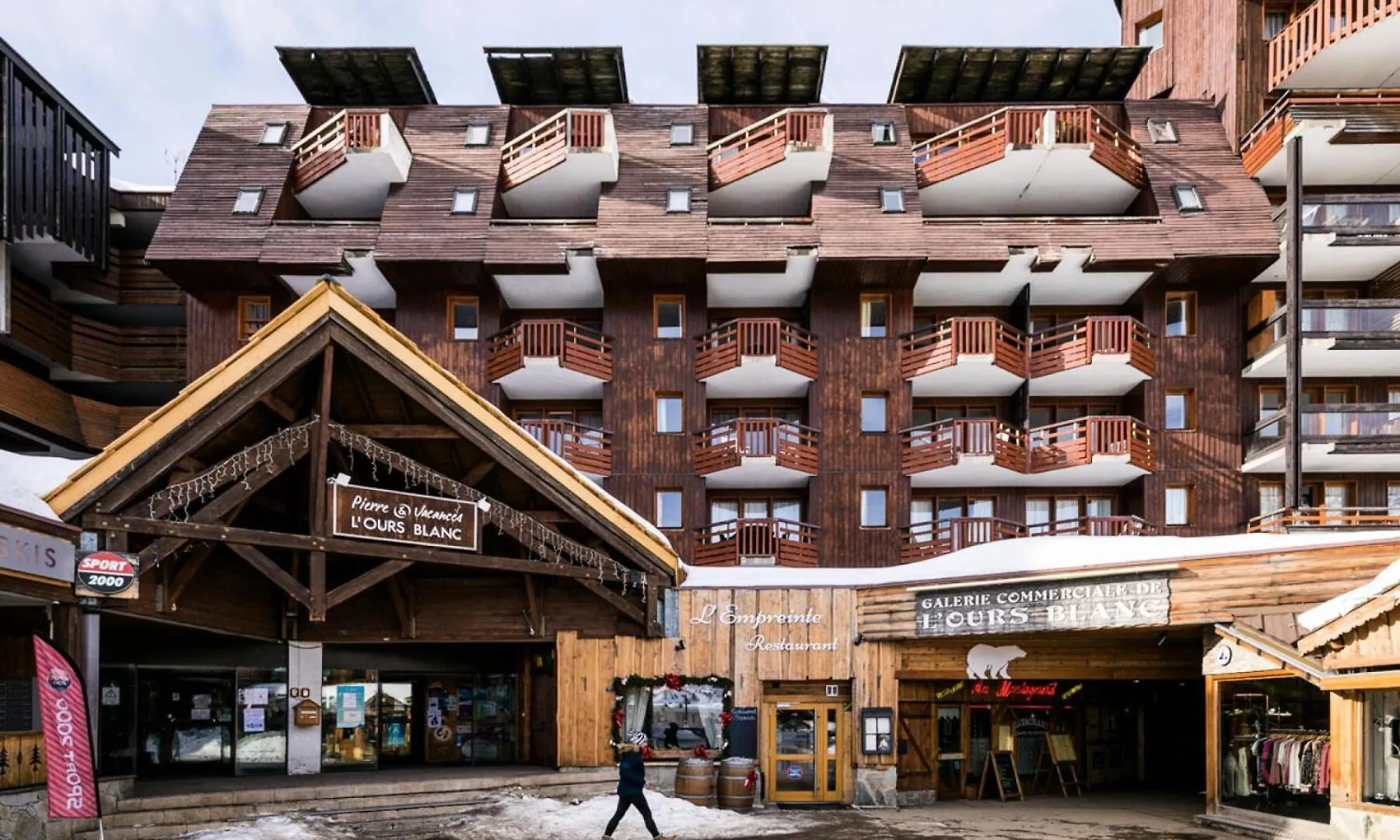 Residence L'Ours Blanc - Maeva Home - Appartement 2 Pieces 5 Personnes - Selection Mae-7573 Huez 0*,  Franciaország